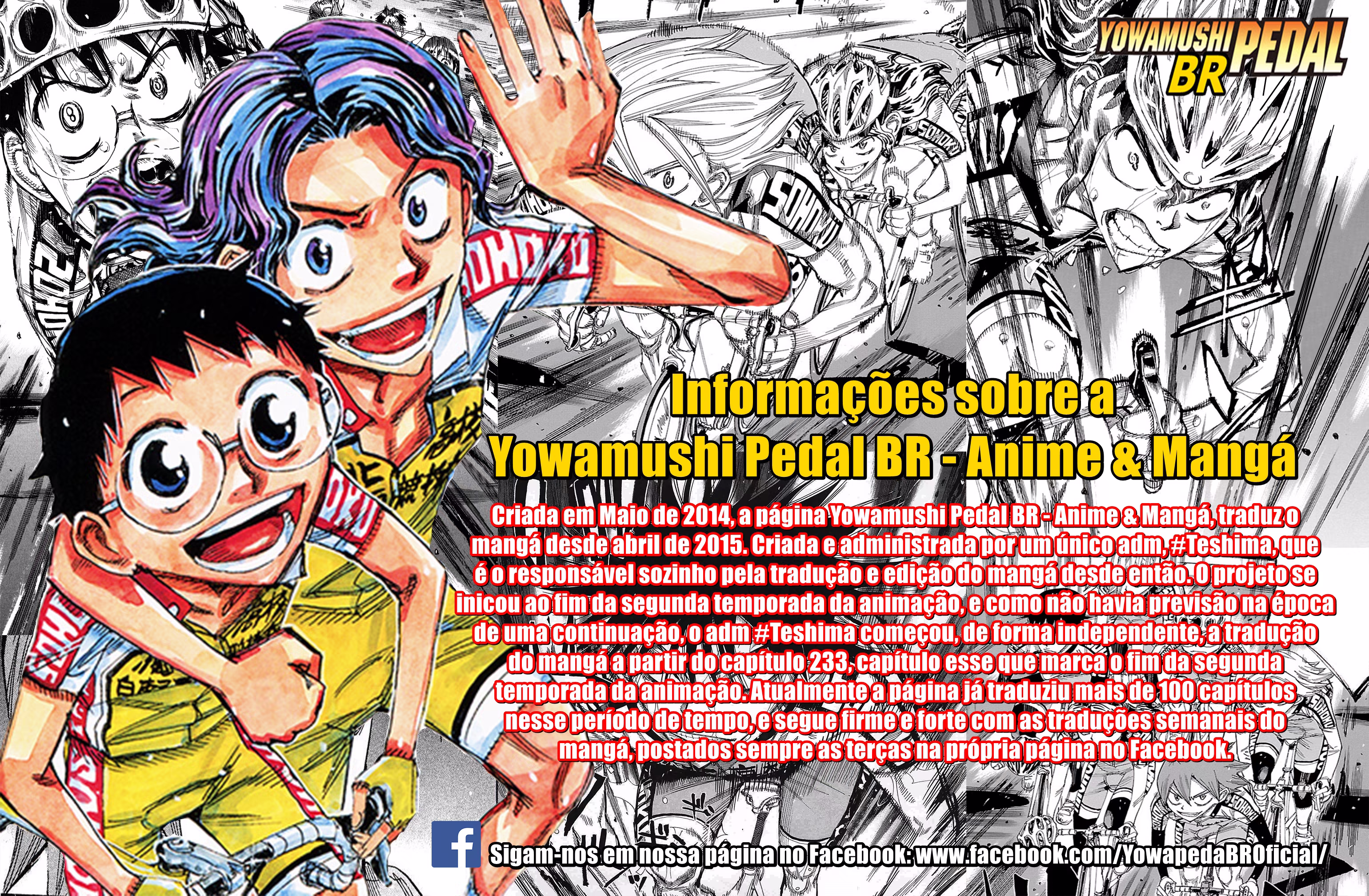 Yowamushi Pedal, capítulo 384, página 2