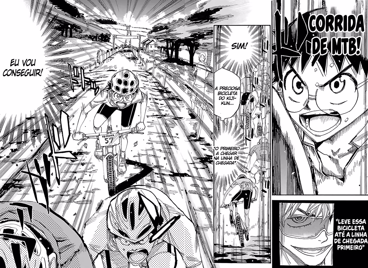 Yowamushi Pedal, capítulo 580, página 3