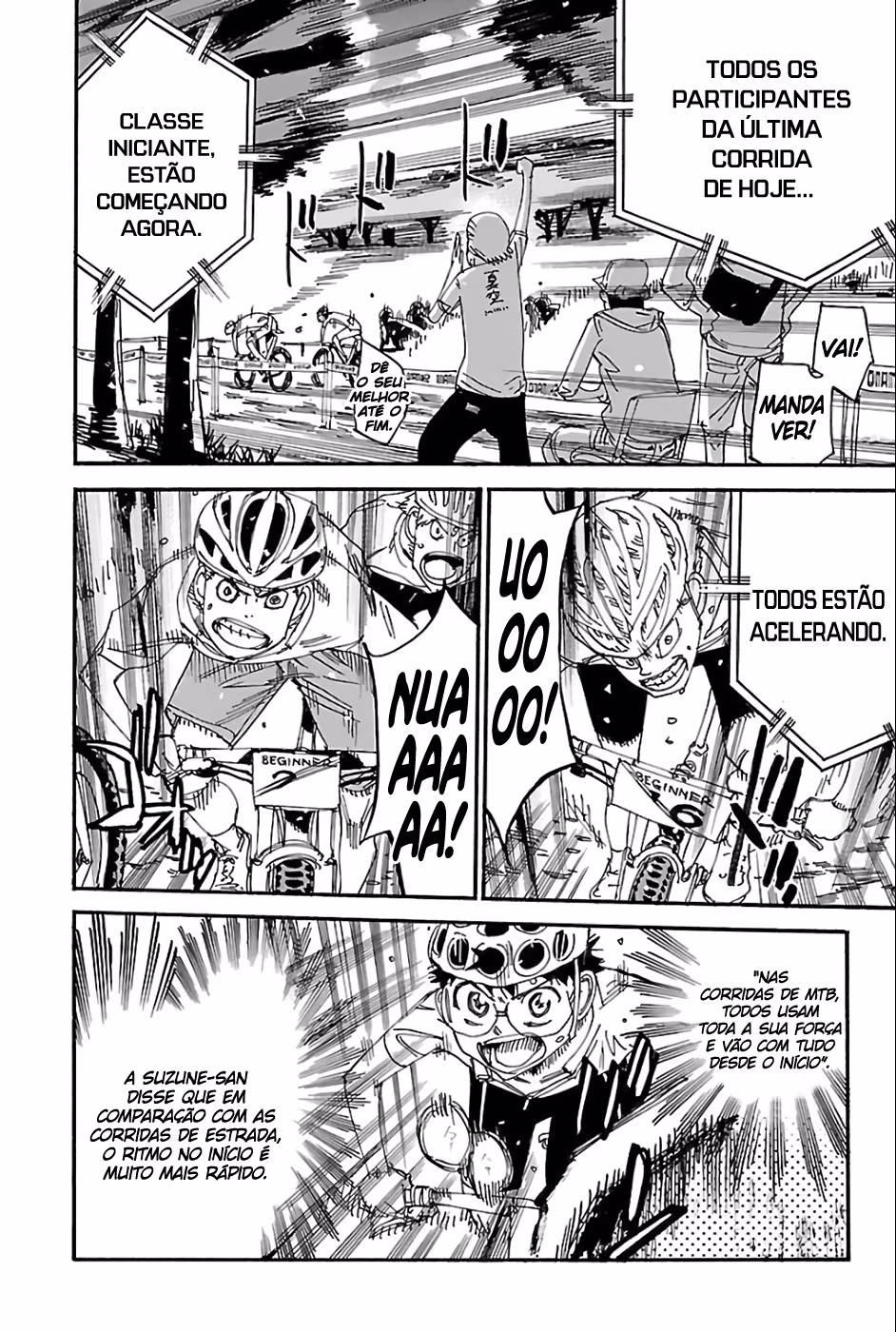 Yowamushi Pedal, capítulo 580, página 4