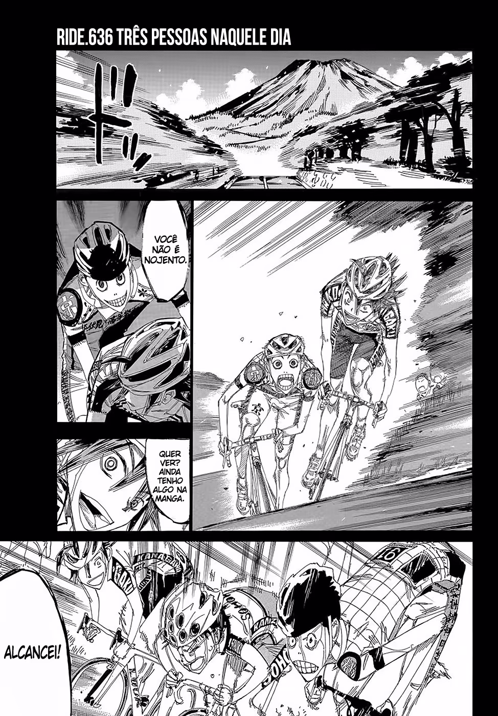 Yowamushi Pedal, capítulo 636, página 2