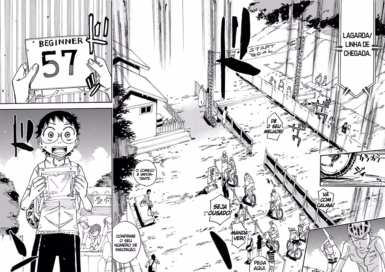 Yowamushi Pedal, capítulo 579, página 4