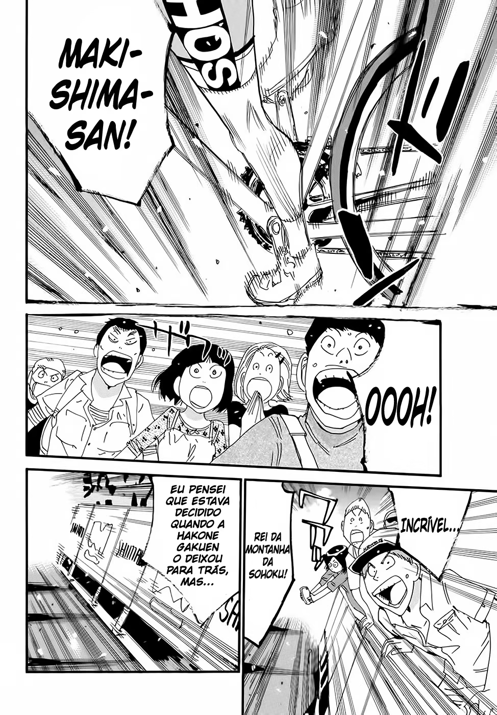Yowamushi Pedal, capítulo 536, página 3