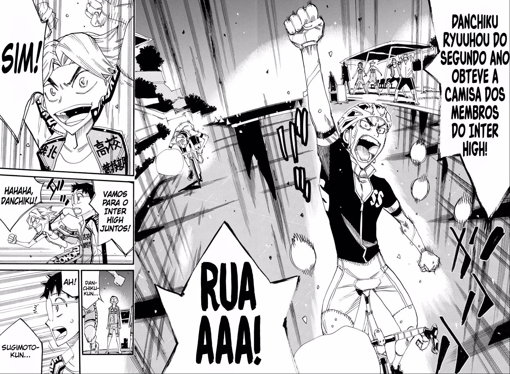 Yowamushi Pedal, capítulo 747, página 4