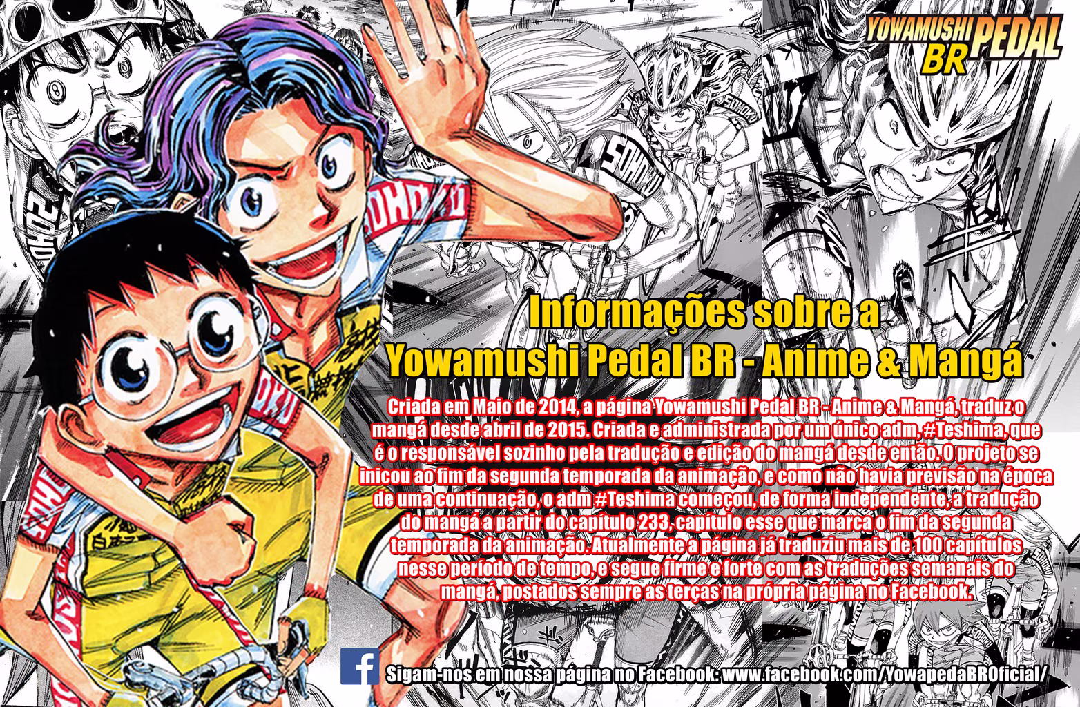 Yowamushi Pedal, capítulo 372, página 2