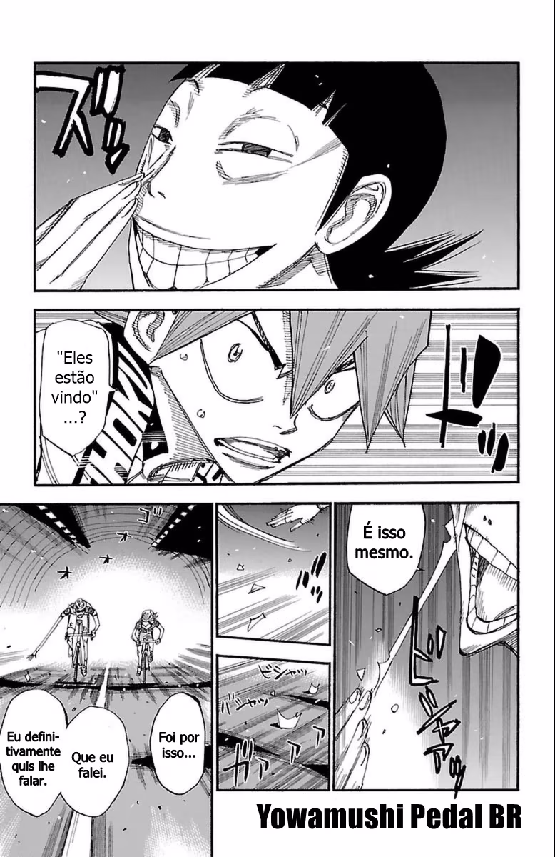 Yowamushi Pedal, capítulo 372, página 4