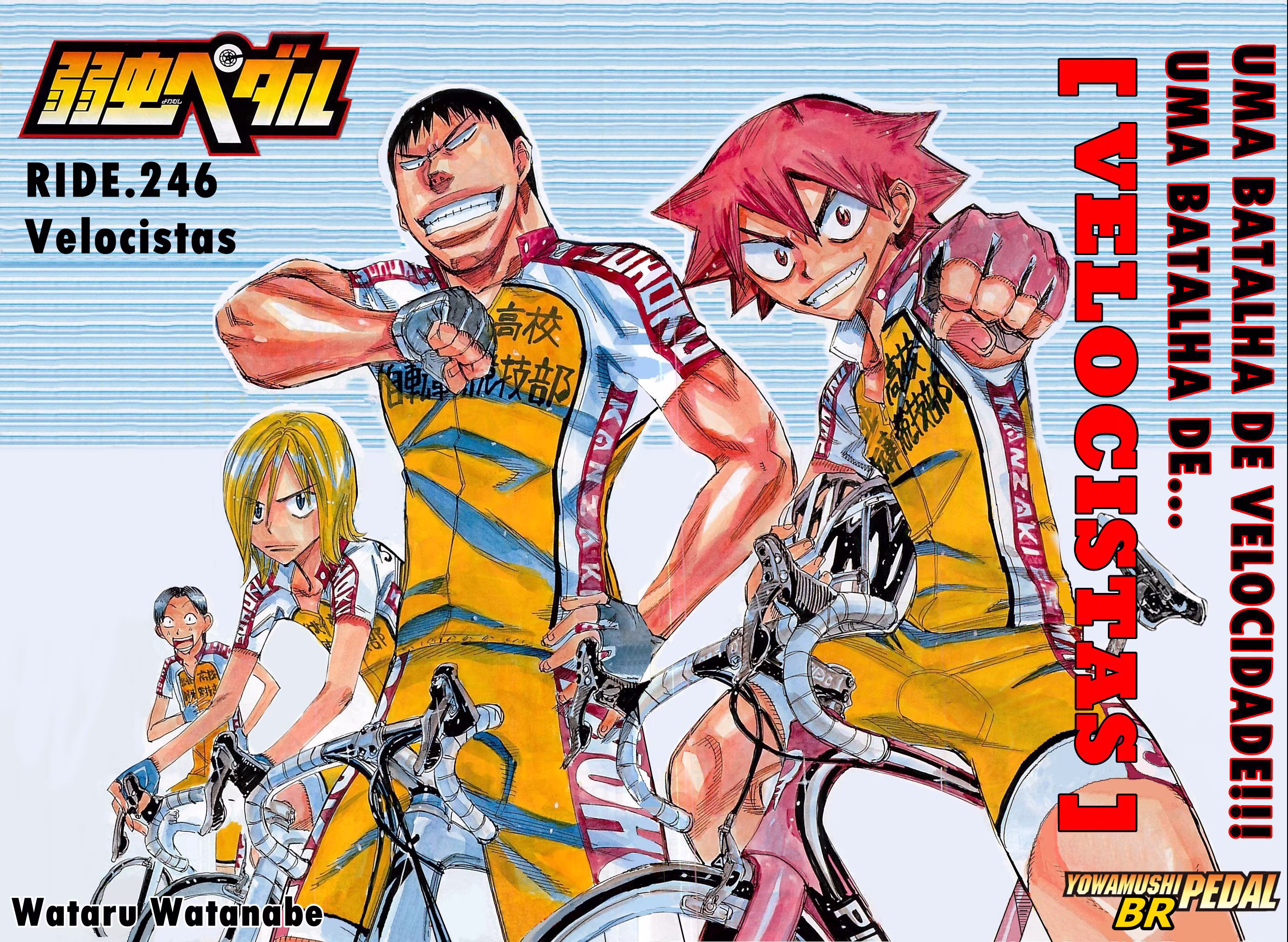 Yowamushi Pedal, capítulo 246, página 2