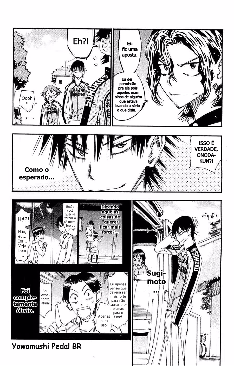 Yowamushi Pedal, capítulo 265, página 4