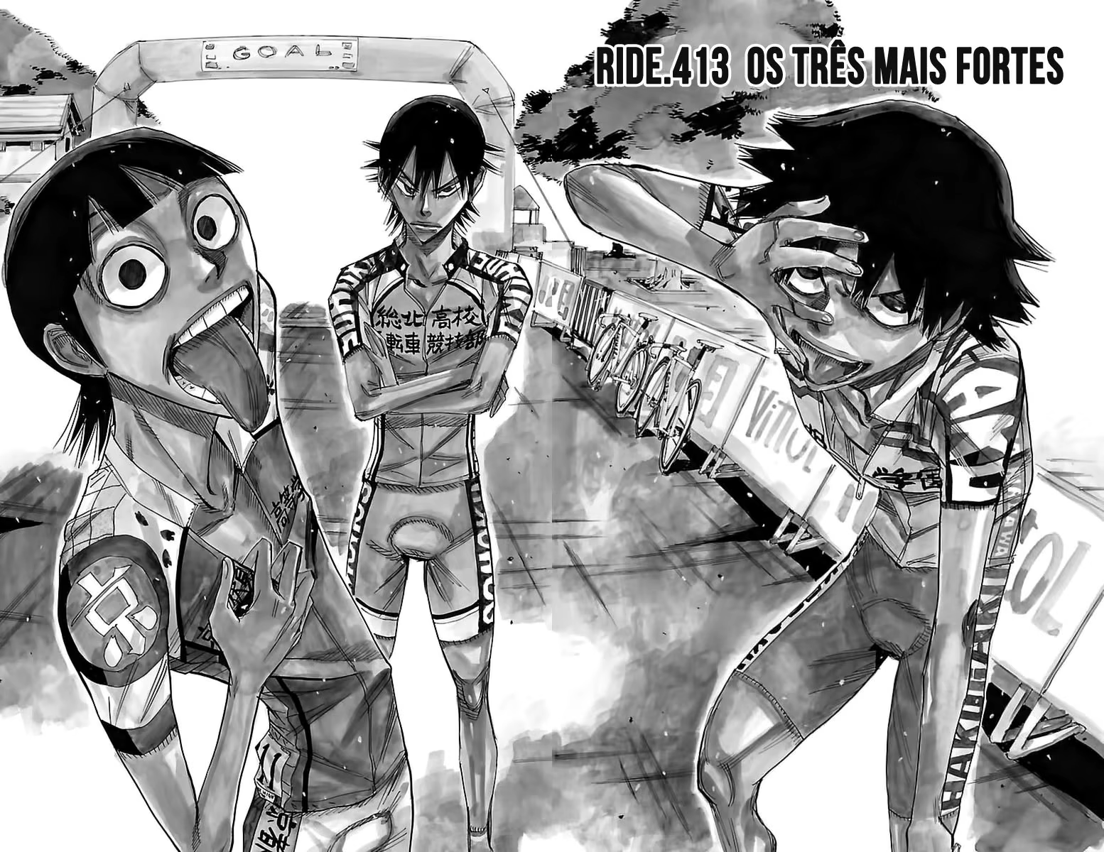 Yowamushi Pedal, capítulo 413, página 4