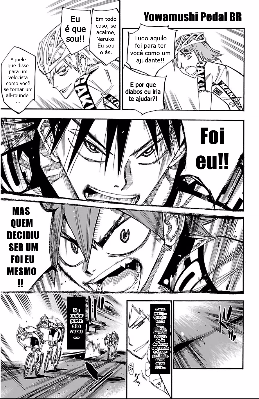 Yowamushi Pedal, capítulo 337, página 3