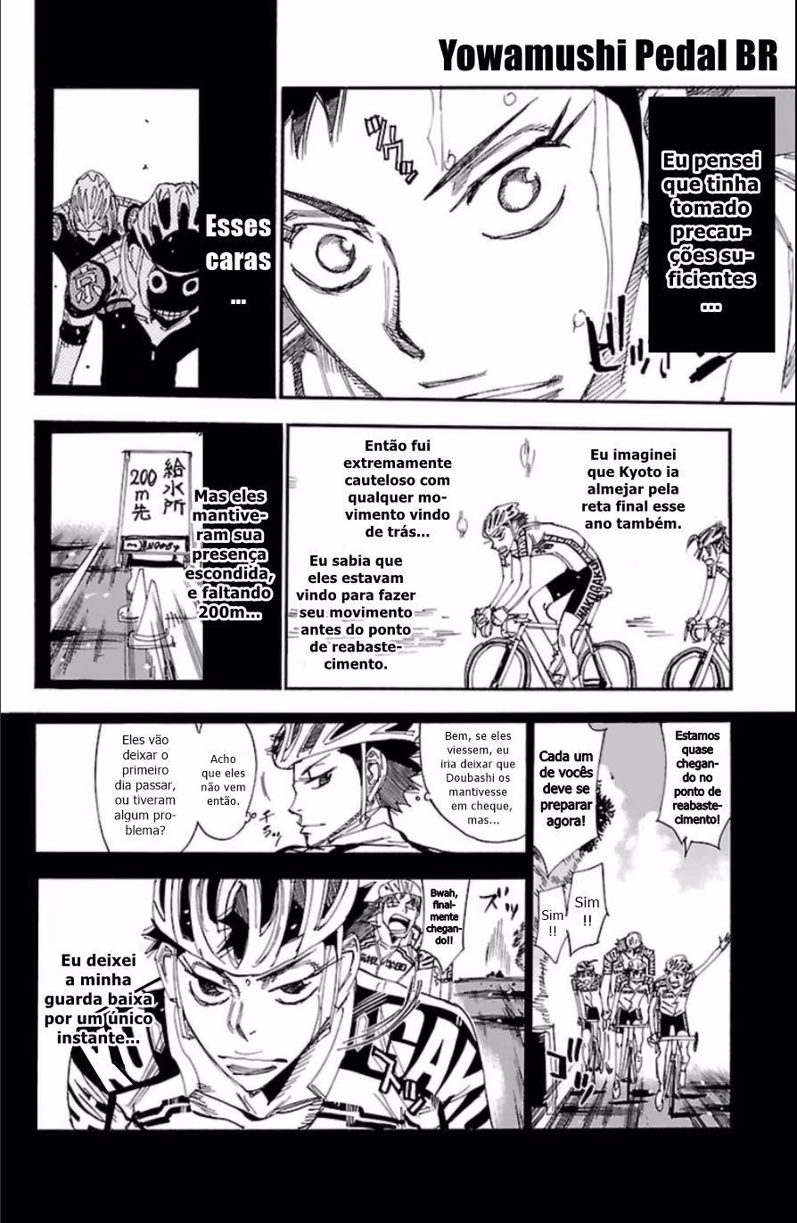 Yowamushi Pedal, capítulo 339, página 2
