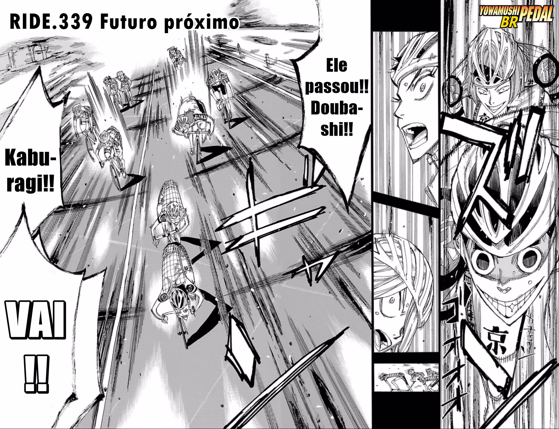 Yowamushi Pedal, capítulo 339, página 4