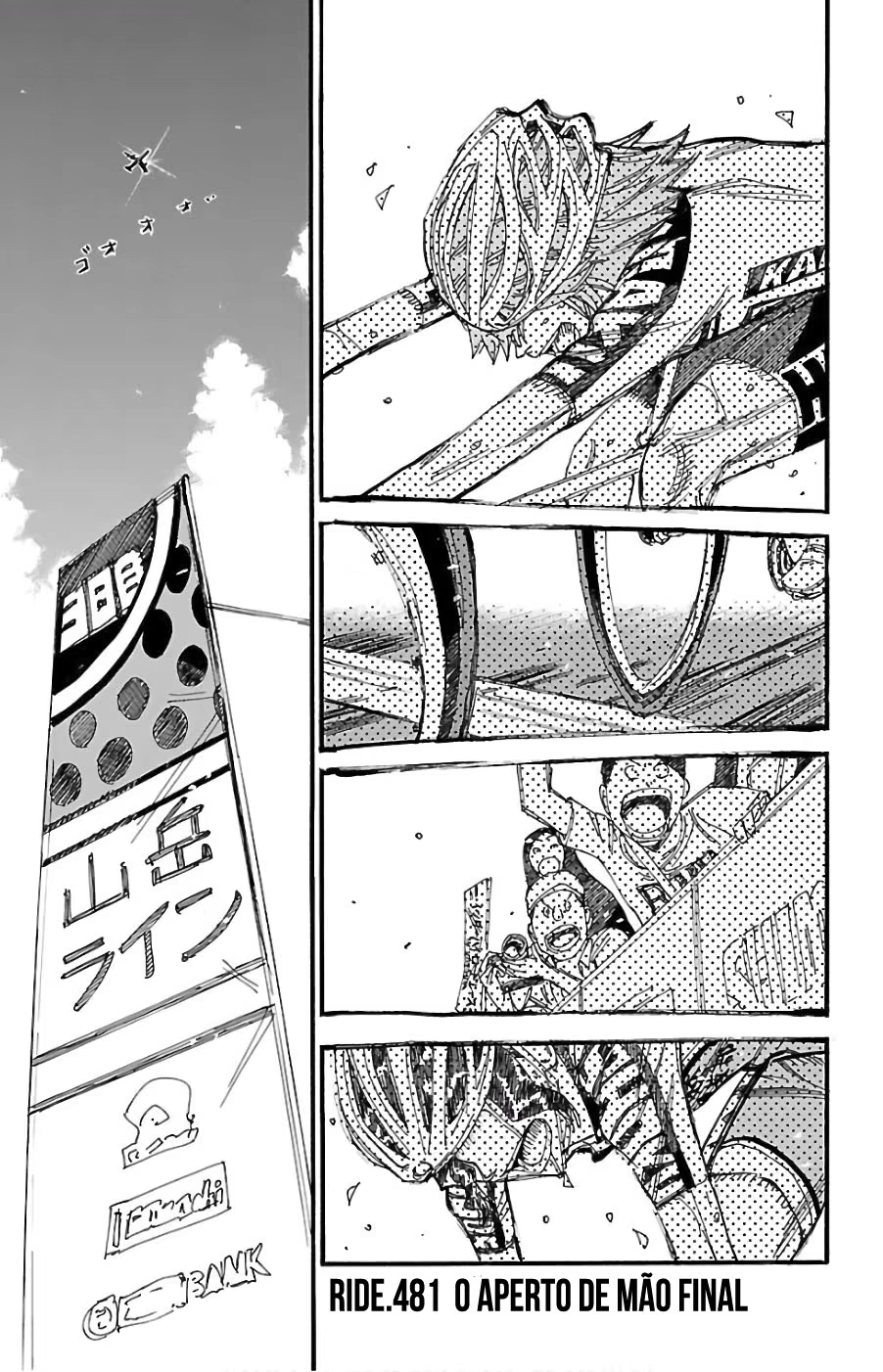 Yowamushi Pedal, capítulo 481, página 2