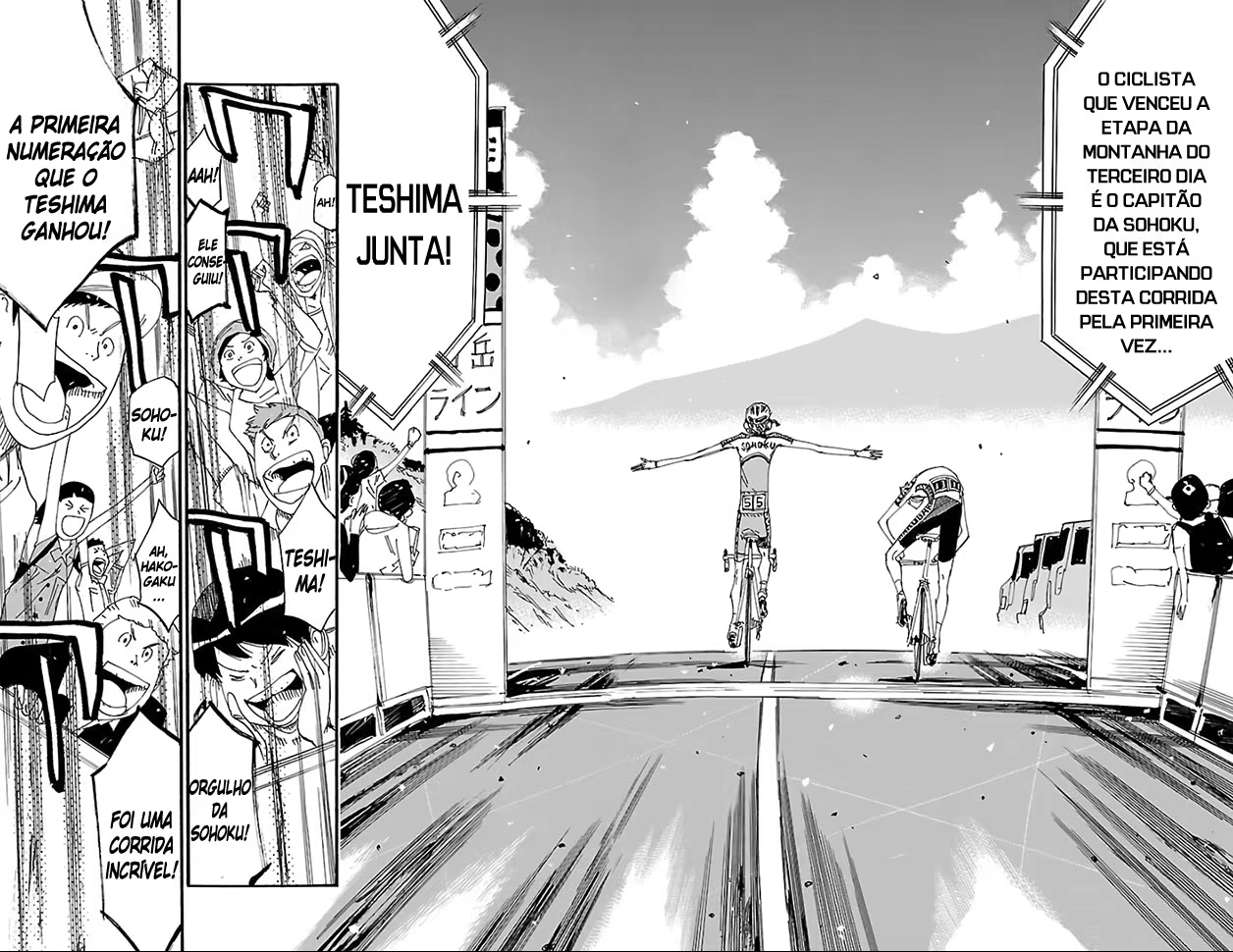 Yowamushi Pedal, capítulo 481, página 3