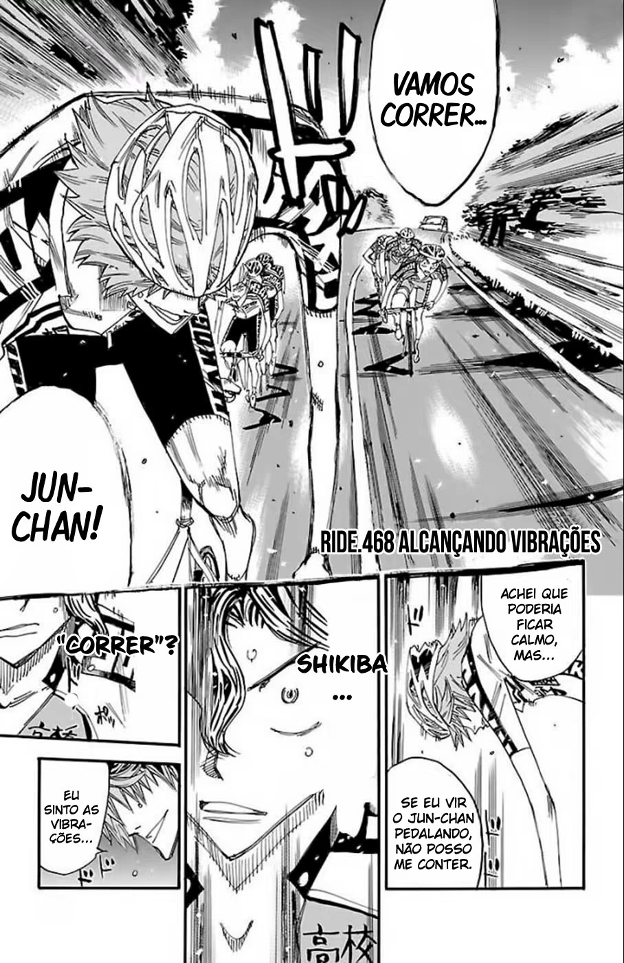 Yowamushi Pedal, capítulo 468, página 2