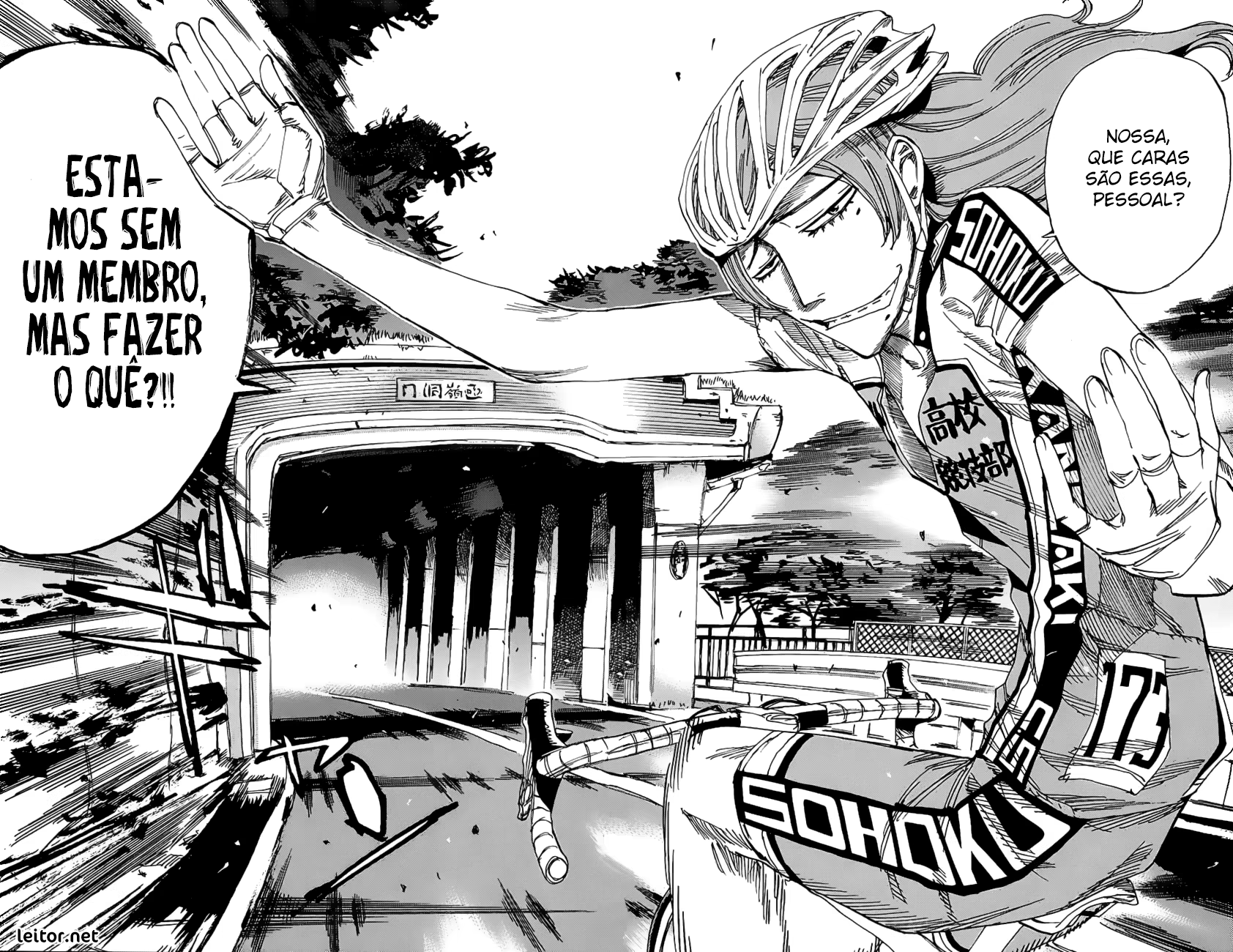 Yowamushi Pedal, capítulo 89, página 4
