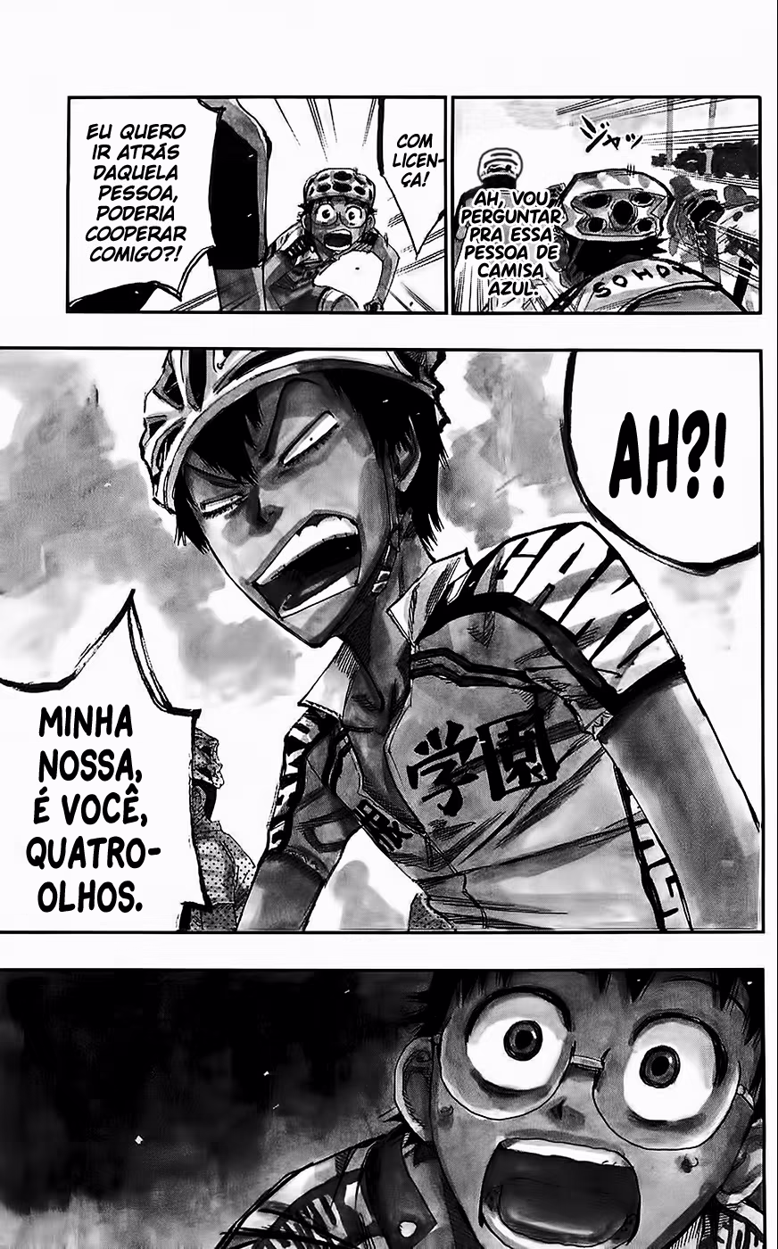 Yowamushi Pedal, capítulo 167, página 2