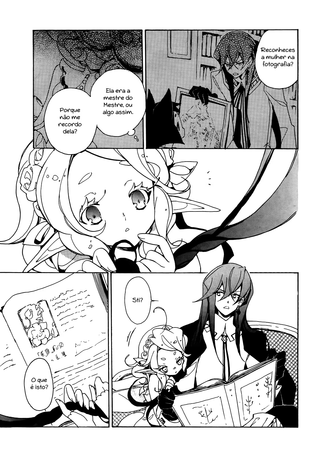 Kirikagohime to Mahoutsukai, capítulo 6, página 4