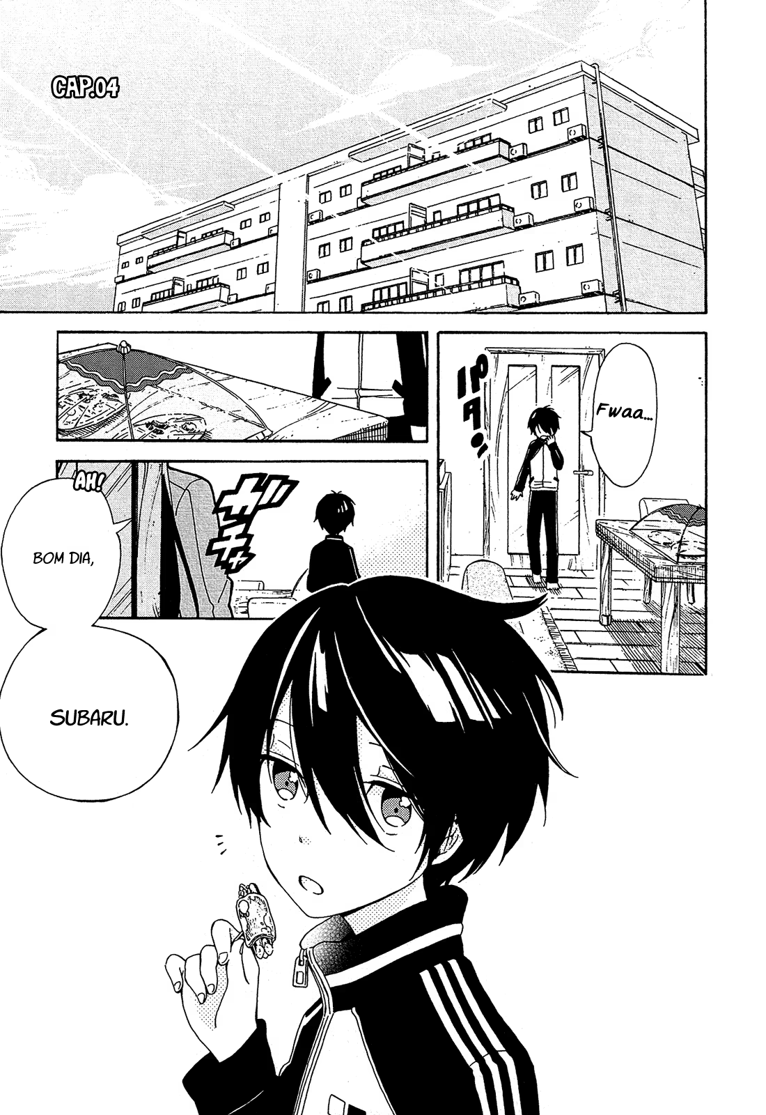 Nanashi no Asterism, capítulo 4, página 2