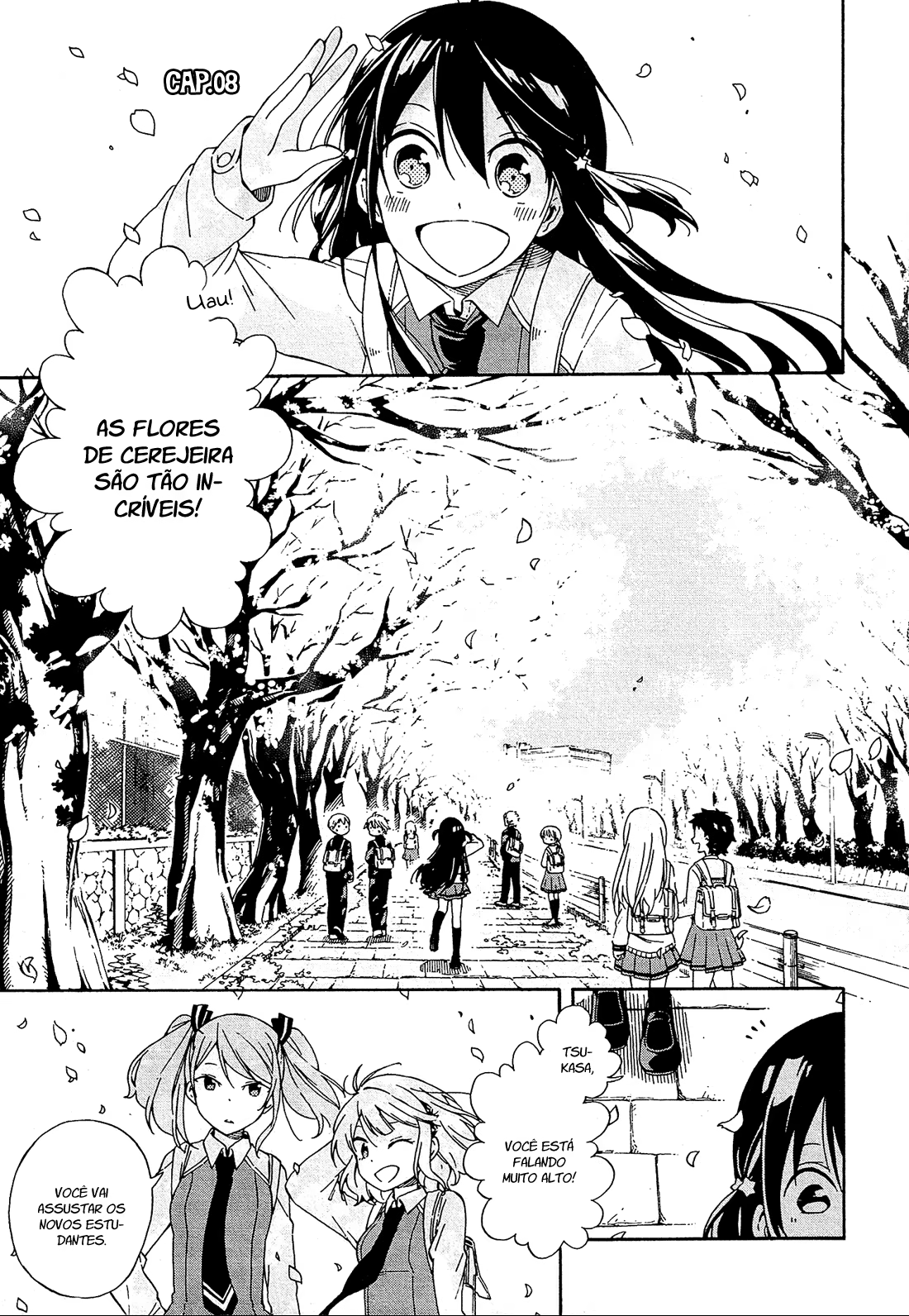 Nanashi no Asterism, capítulo 8, página 2