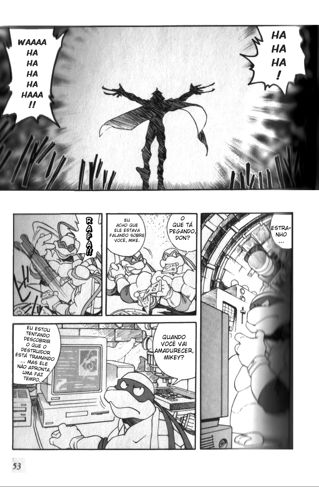 Mutant Turtles Gaiden, capítulo 3, página 3