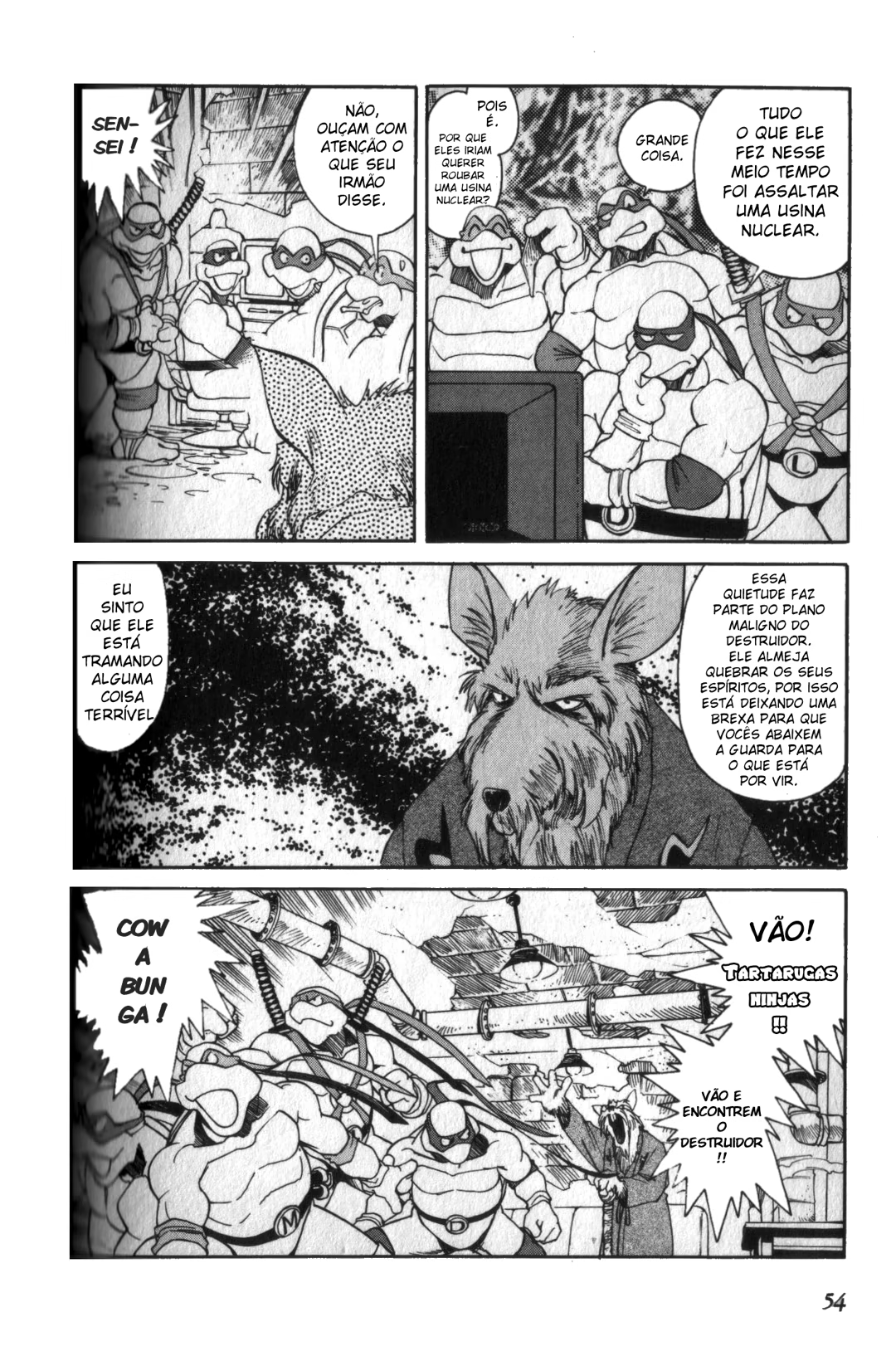 Mutant Turtles Gaiden, capítulo 3, página 4
