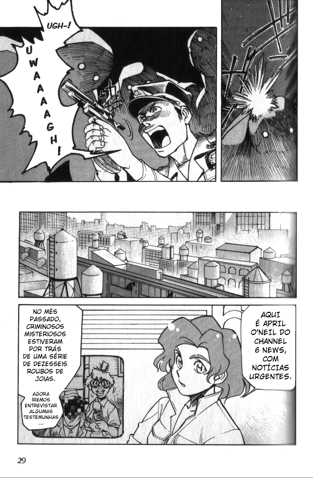 Mutant Turtles Gaiden, capítulo 2, página 3
