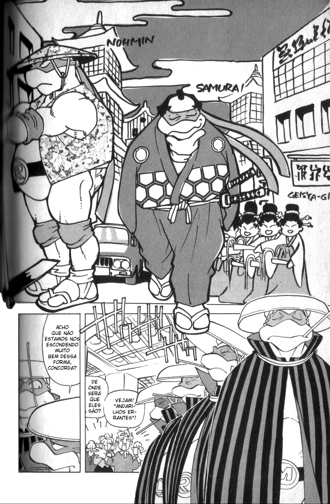 Mutant Turtles Gaiden, capítulo 4, página 3
