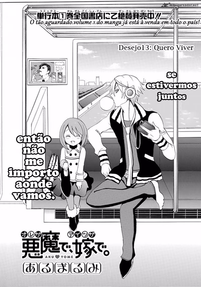 Ore ga Akuma de, Aitsu ga Yome de, capítulo 13, página 4