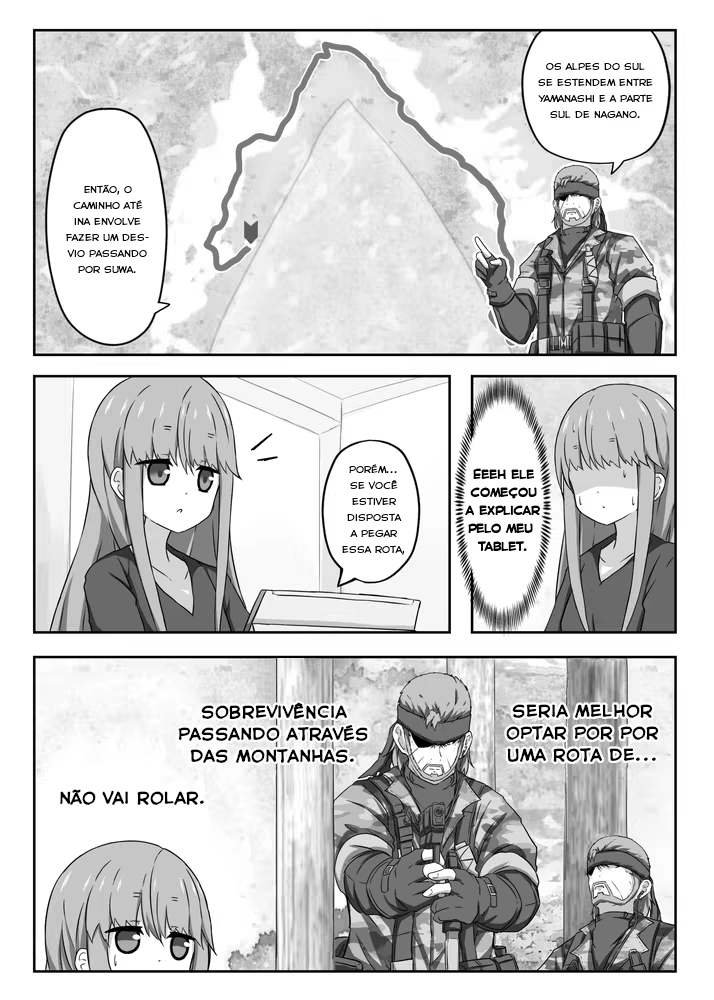 Yurucamp △ - Snake Camp (Doujinshi), capítulo 3, página 3