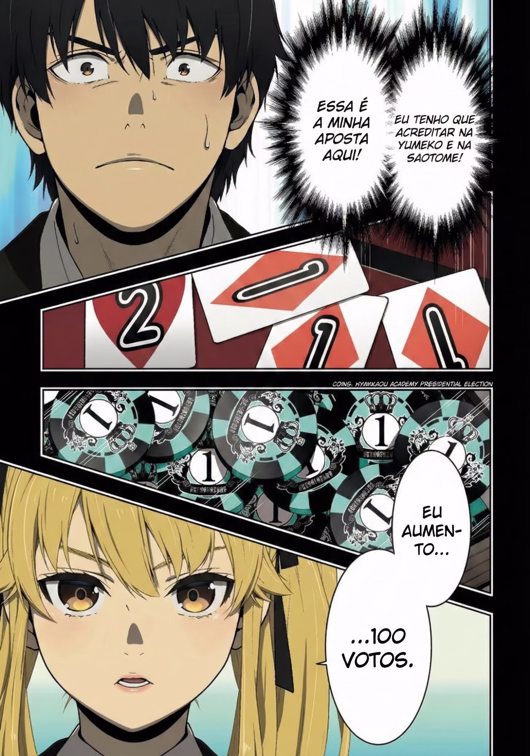 Kakegurui, capítulo 42, página 3