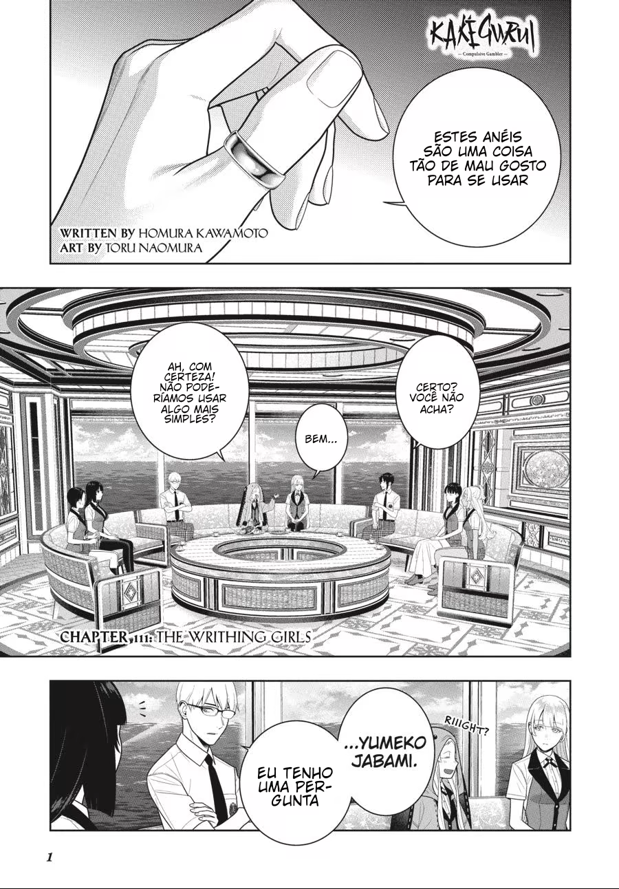 Kakegurui, capítulo 111, página 4