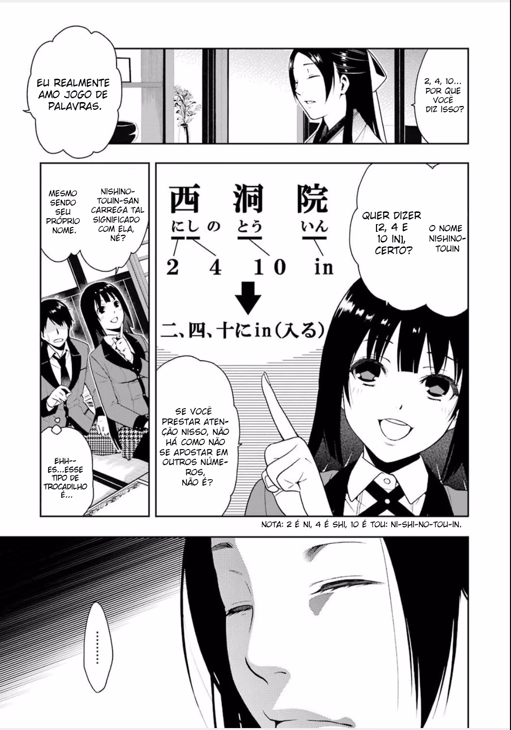 Kakegurui, capítulo 4, página 4