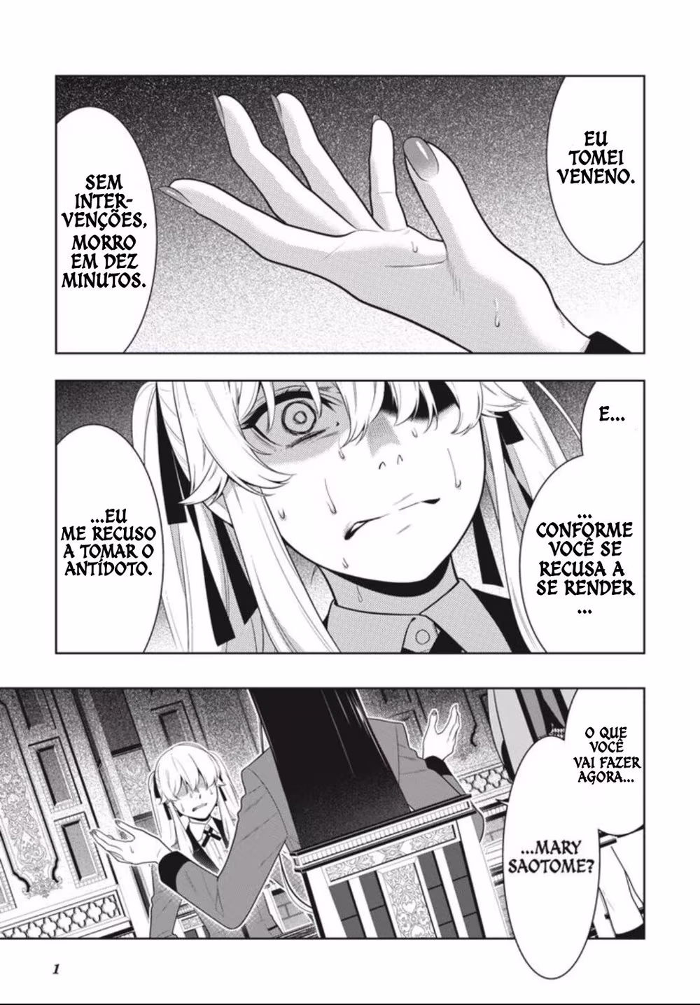 Kakegurui, capítulo 69, página 3