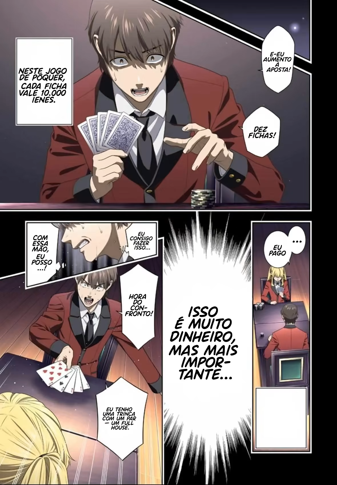 Kakegurui, capítulo 107, página 4