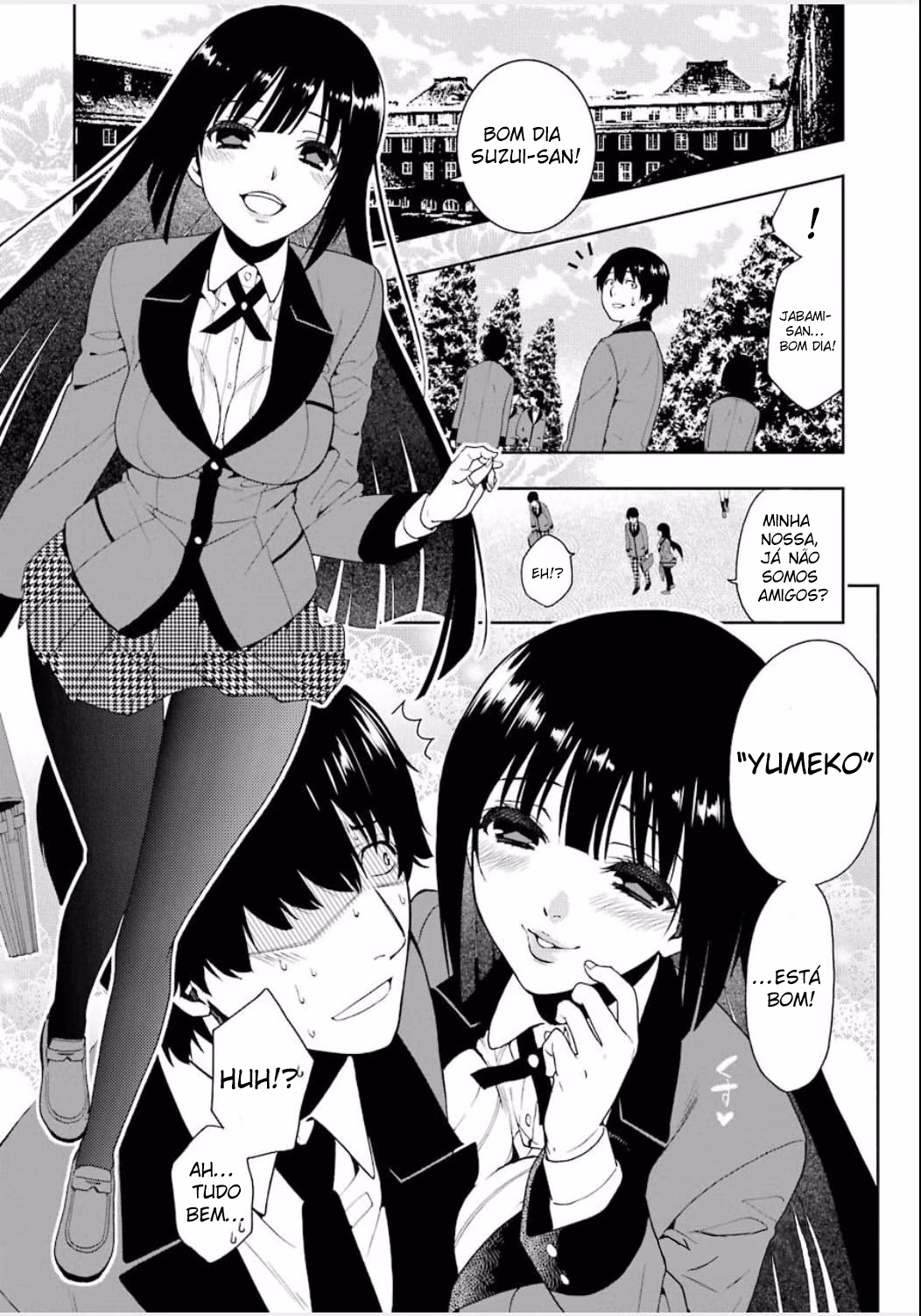 Kakegurui, capítulo 2, página 3