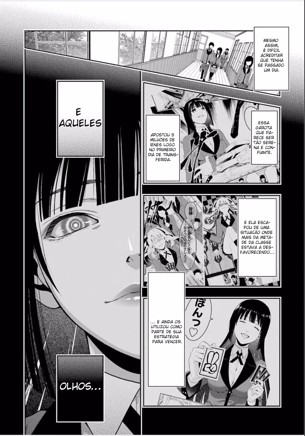 Kakegurui, capítulo 2, página 4