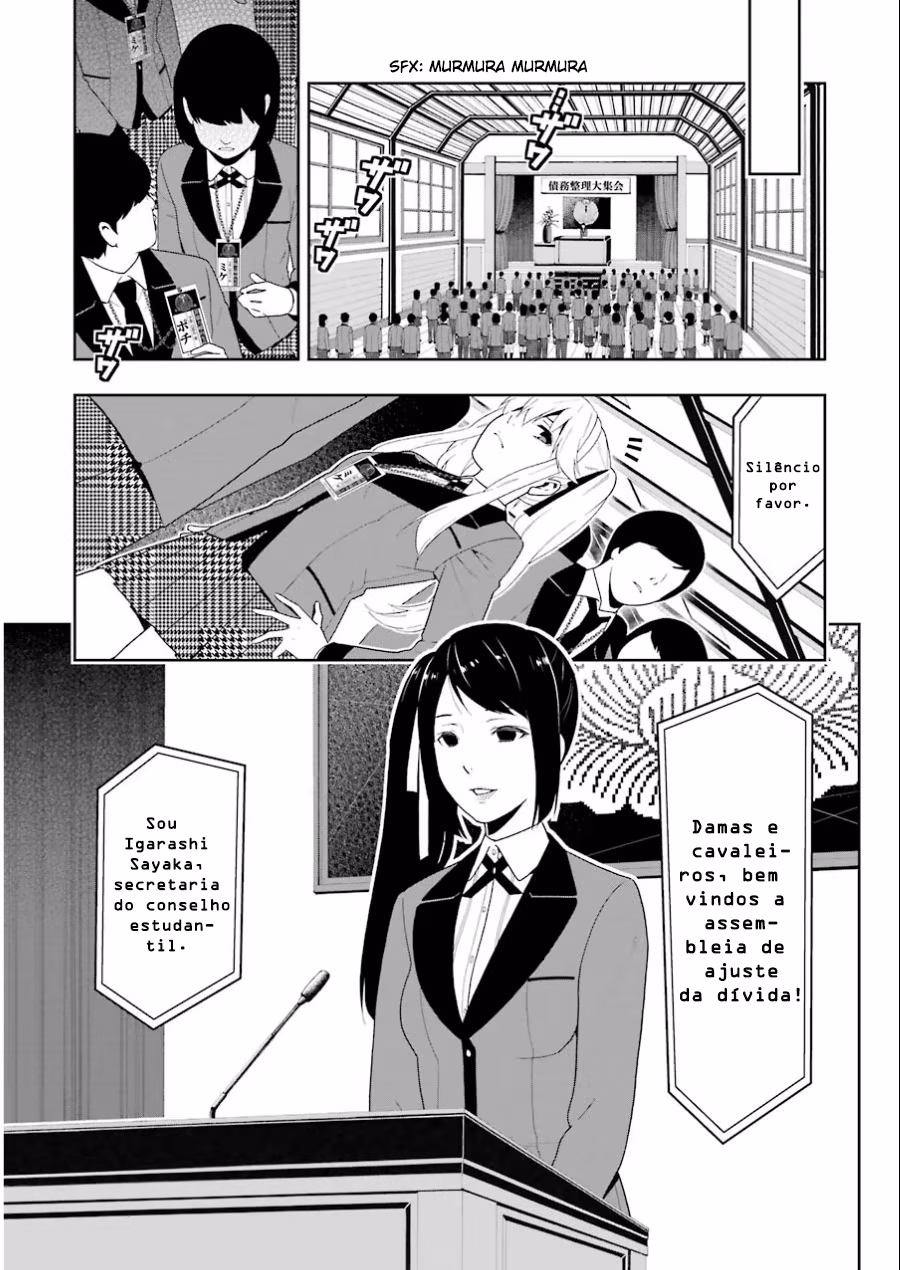 Kakegurui, capítulo 6, página 3