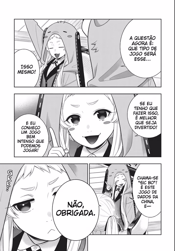 Kakegurui, capítulo 128, página 4