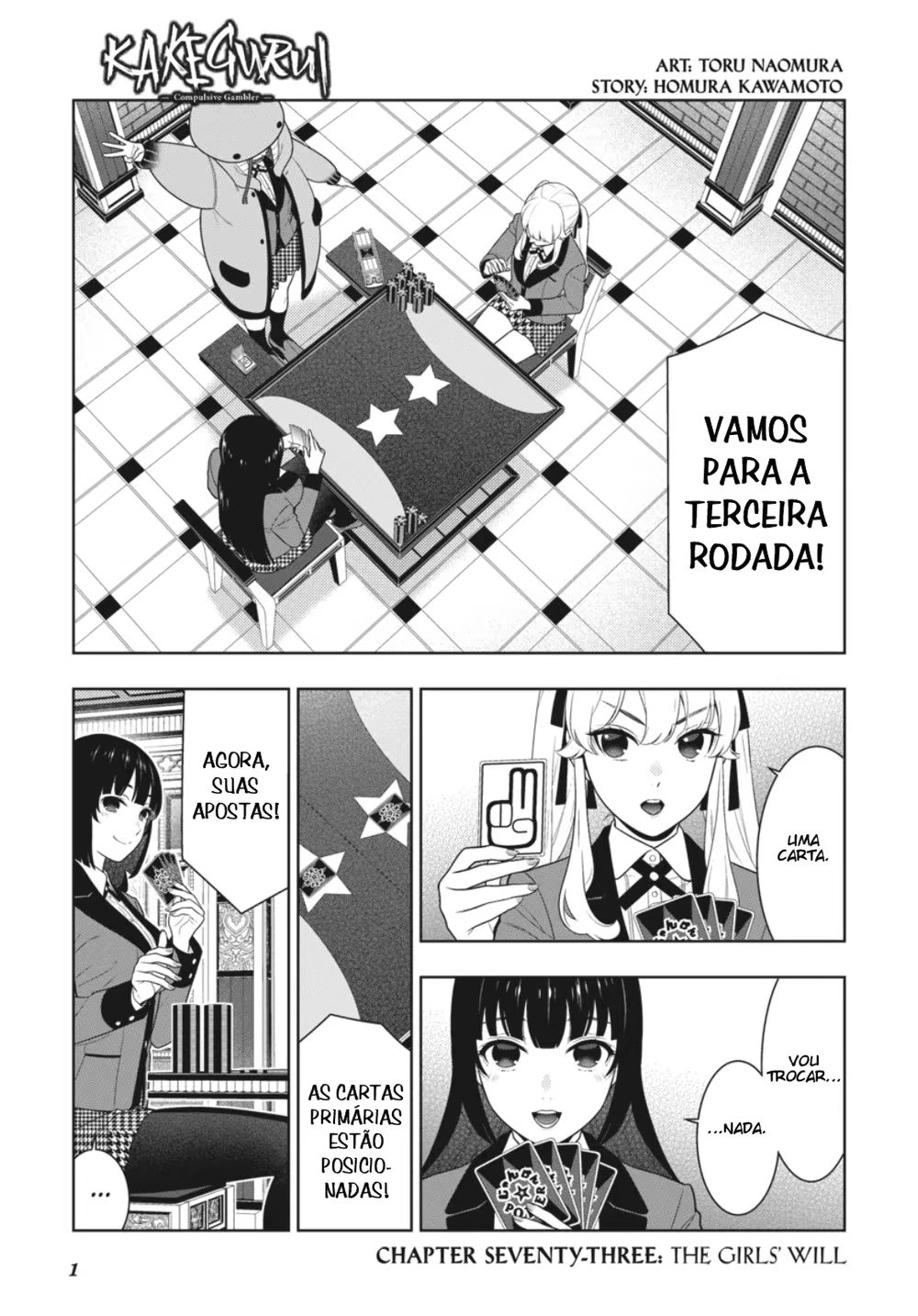 Kakegurui, capítulo 73, página 3