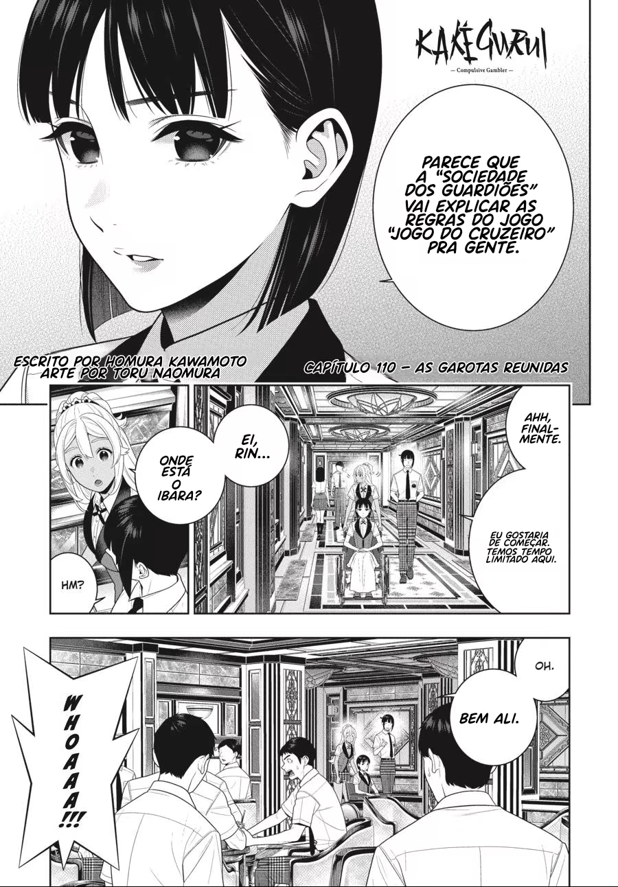 Kakegurui, capítulo 110, página 3