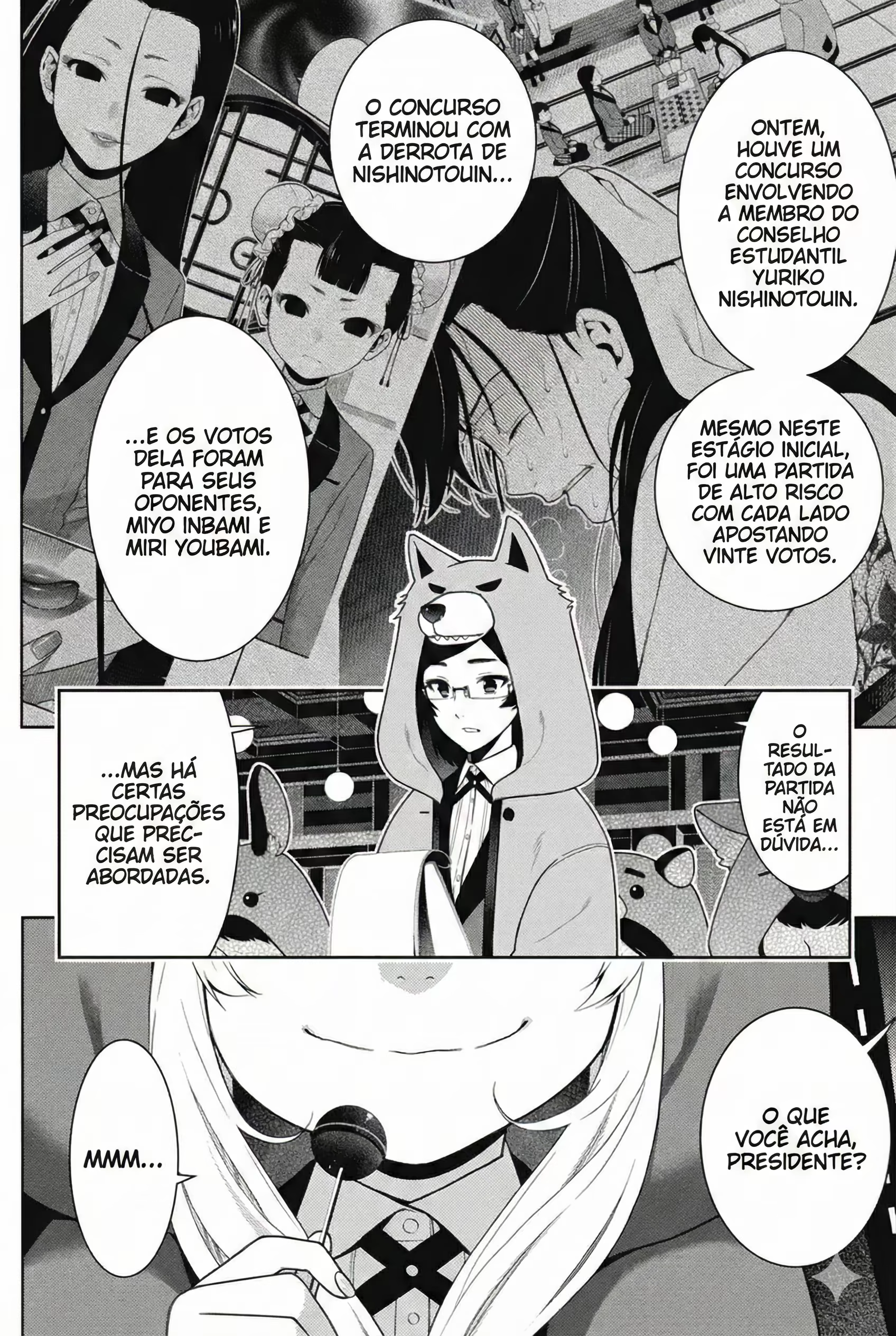 Kakegurui, capítulo 39, página 3