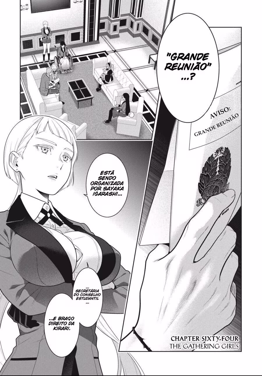 Kakegurui, capítulo 64, página 3