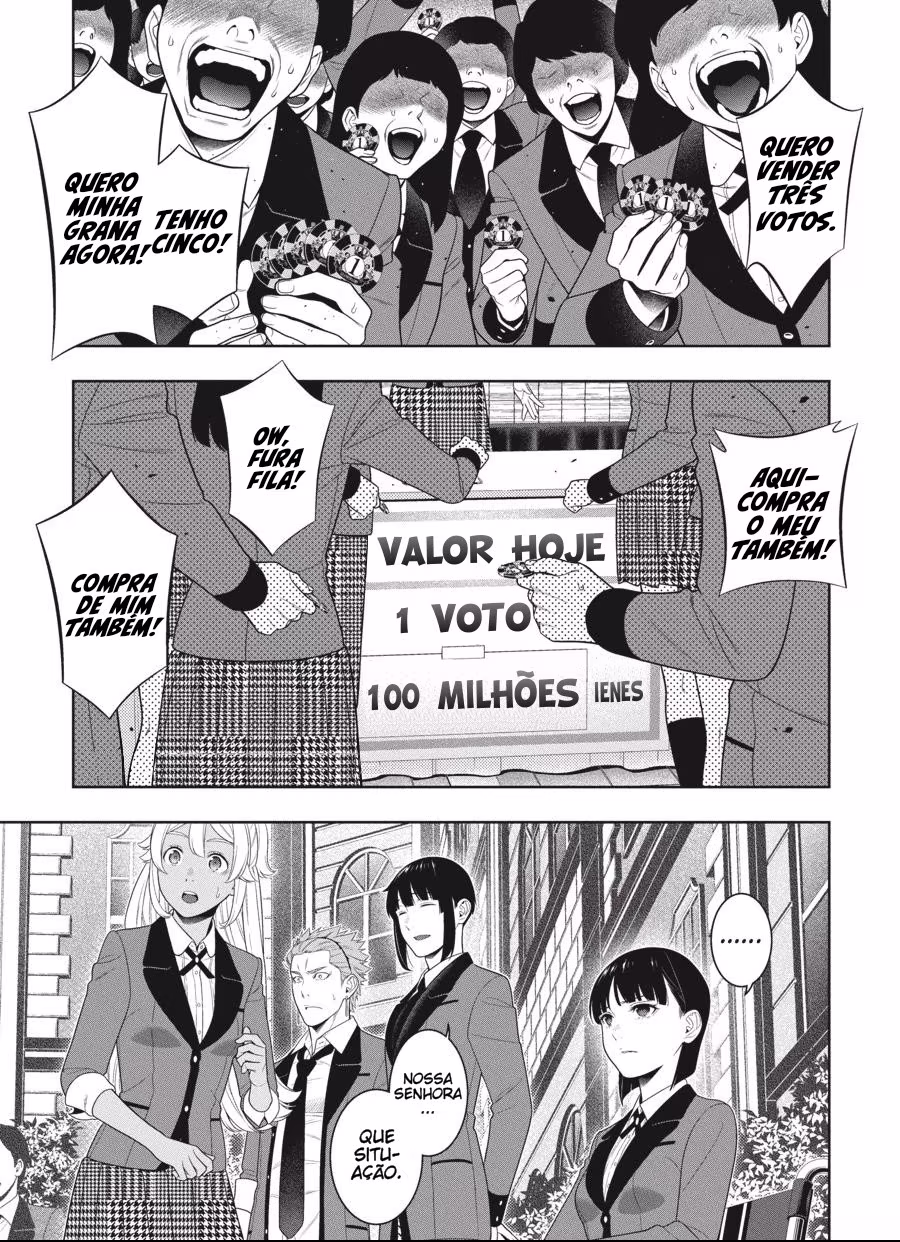 Kakegurui, capítulo 93, página 3