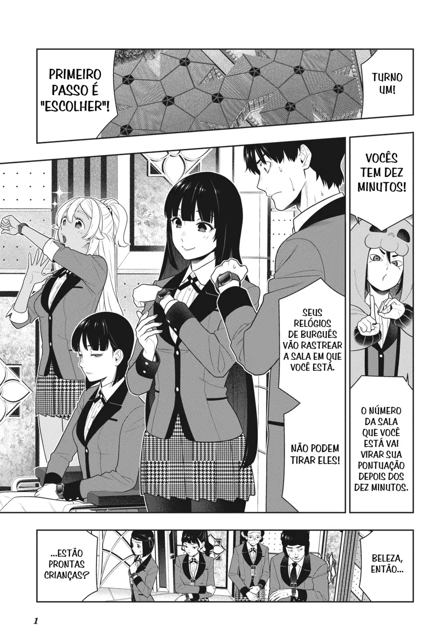 Kakegurui, capítulo 78, página 3