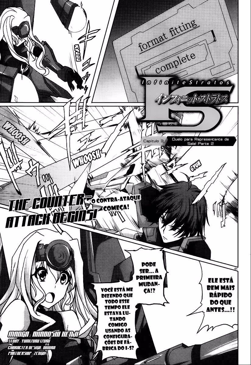 Infinite Stratos, capítulo 3, página 2