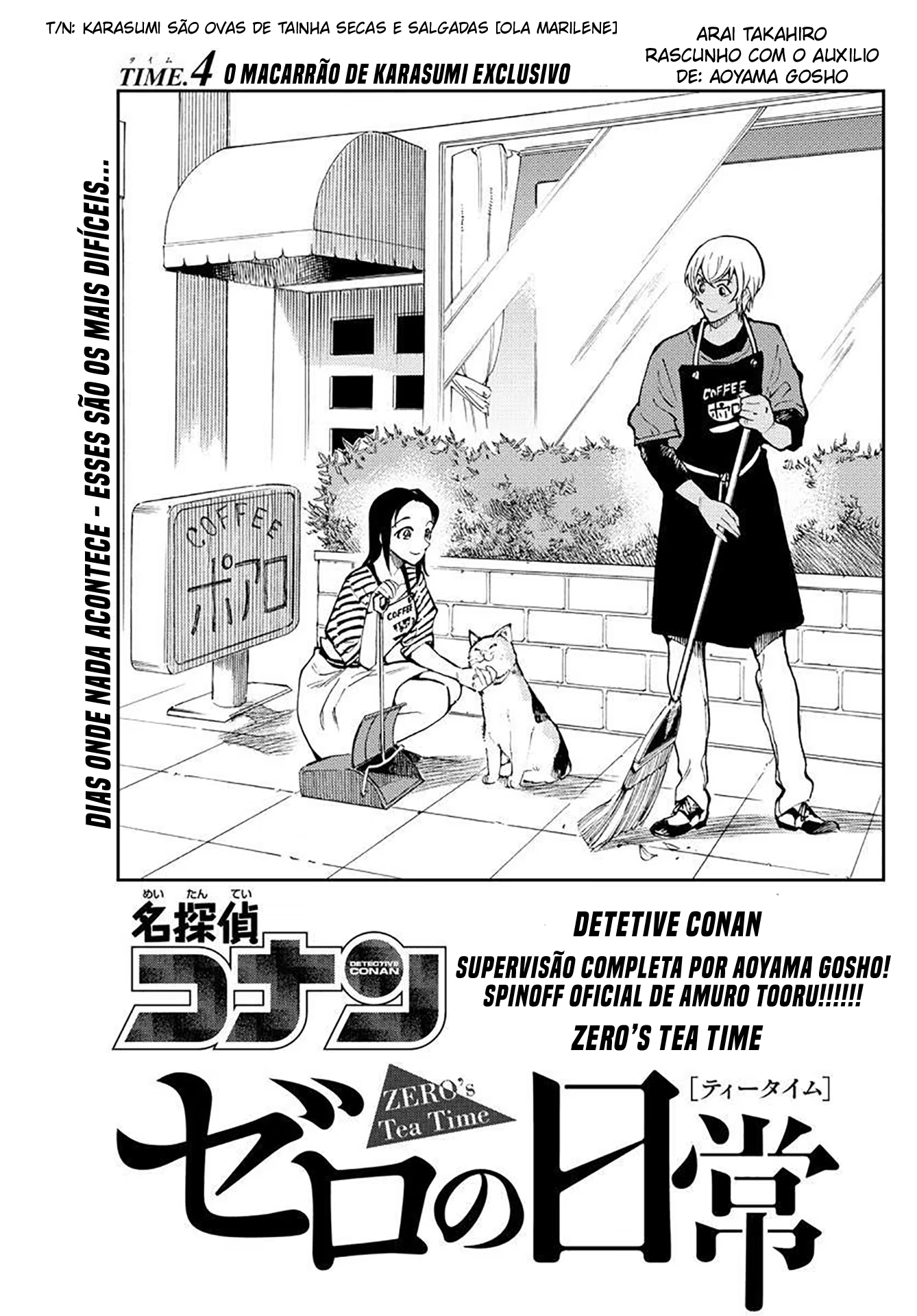 Meitantei Conan: Zero no Tea Time, capítulo 4, página 2