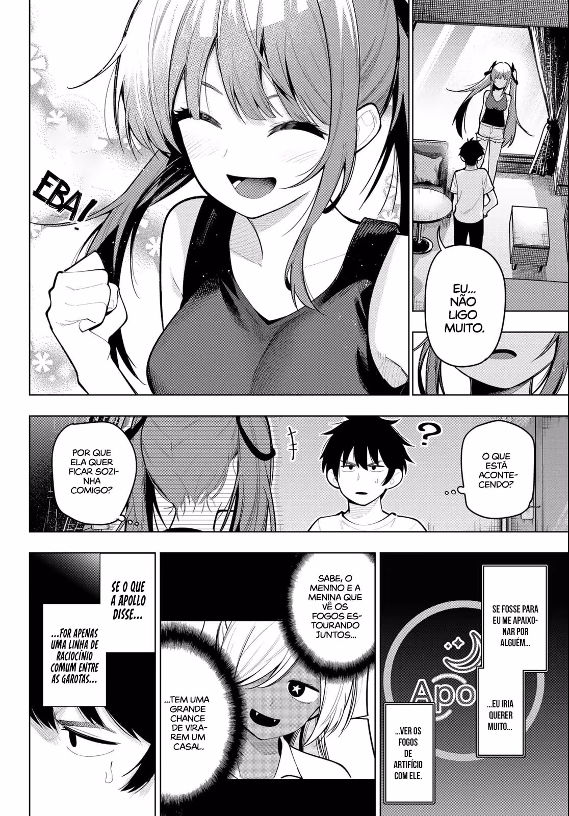 Mayonaka Heart Tune, capítulo 37, página 3