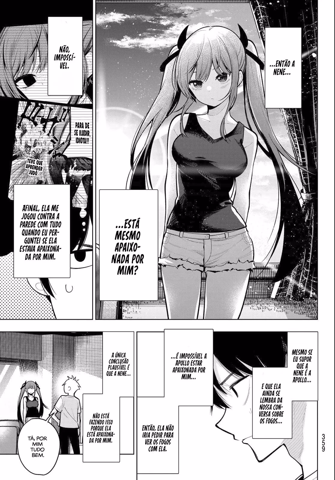 Mayonaka Heart Tune, capítulo 37, página 4