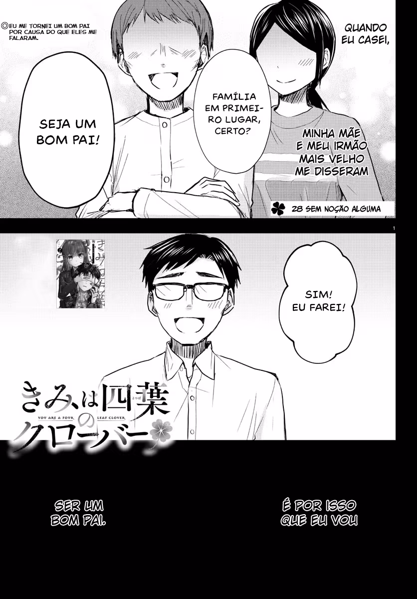 Kimi wa Yotsuba no Clover, capítulo 28, página 2