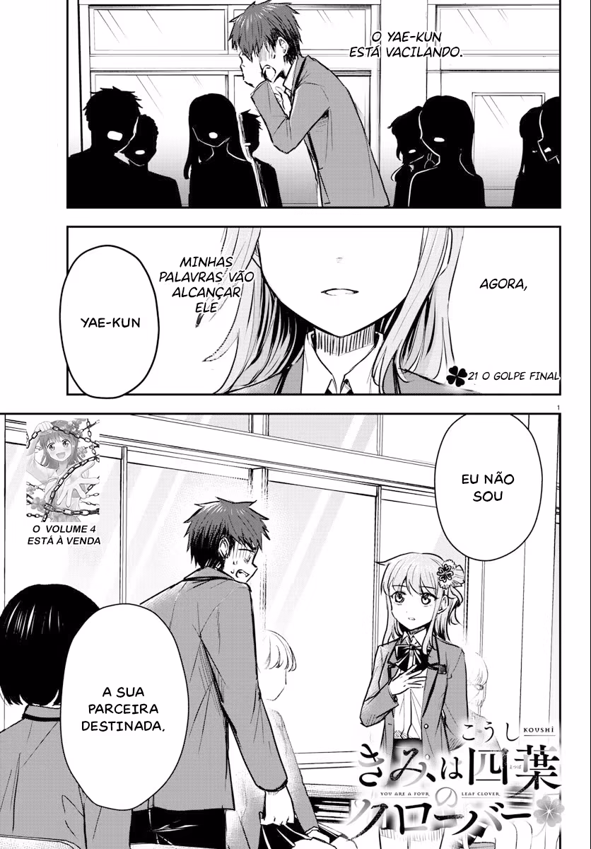 Kimi wa Yotsuba no Clover, capítulo 21, página 2